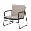  Hampton Lounge Stol i metal - sort fra Bloomingville i Metal (Varenr: 82059681)
