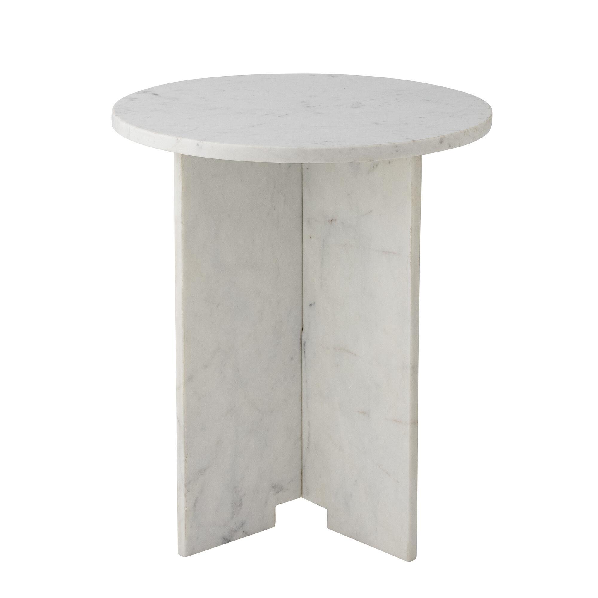  Jasmia Sidebord i marmor - hvid fra Bloomingville i Marmor (Varenr: 82057280)