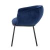  Cortone Spisebordsstol - Blå fra Bloomingville i Genanvendt Polyester (Varenr: 82064251)