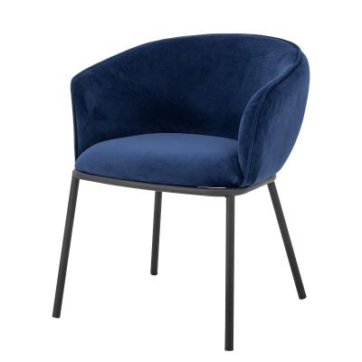  Cortone Spisebordsstol - Blå fra Bloomingville i Genanvendt Polyester (Varenr: 82064251)