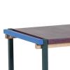  Crayon Sidebord - Blå, Burgundy, Grøn fra Hübsch Interiør i MDF, Egetræsfiner, Egetræ (Varenr: 021410)