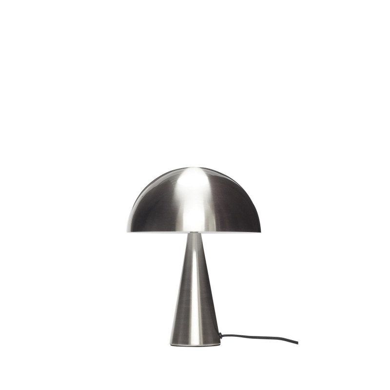 Mush Bordlampe Mini – Børstet Stål