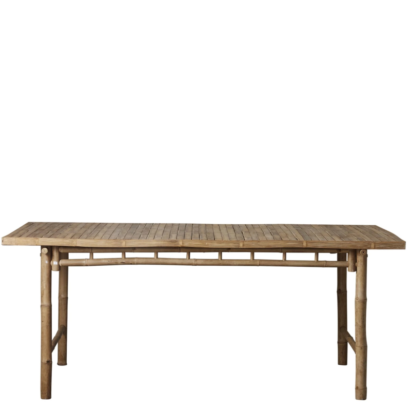 Spisebord I Bambus Mandisa 190 Cm