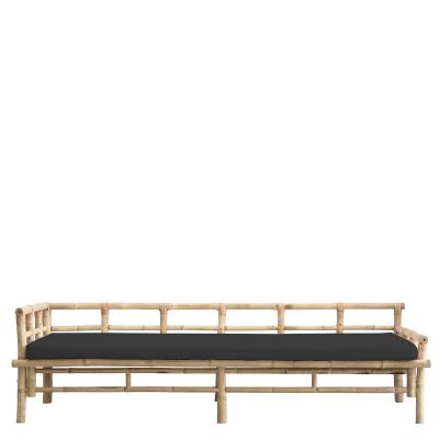 Daybed i bambus fra Lene Bjerre med sort hynde. MAndisa - A00012086