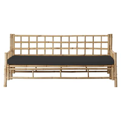 Bambus sofa med sort hynde fra Lene Bjerre og Mandisa serien - A00012088 