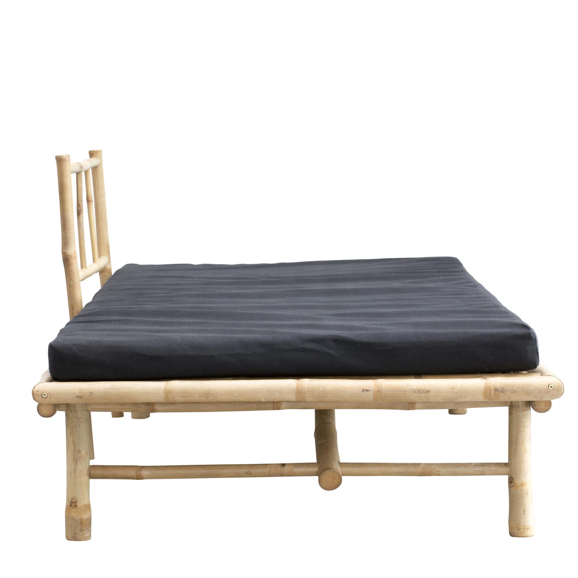  Mandisa daybed i bambus - 215 cm - sort fra LENE BJERRE i Bambus (Varenr: A00007581)