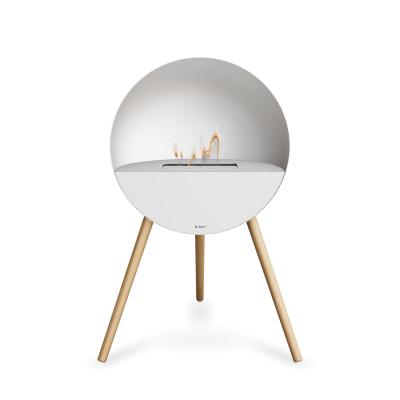  Hvid biopejs - Eye - hvid front - ben i soaptreated fra Le Feu (Varenr: 802169)
