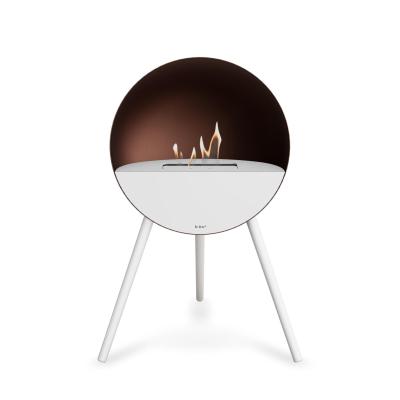  Mocca biopejs - Eye - hvid front - ben i hvid fra Le Feu (Varenr: 802267)