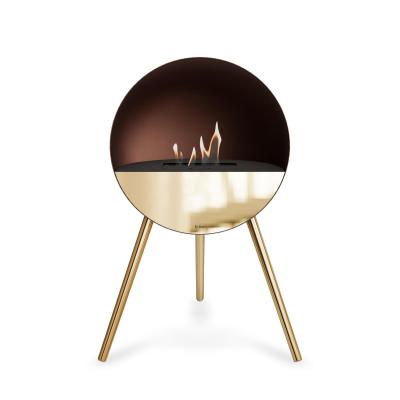  Mocca biopejs - Eye - sort og rose gold front - ben i rose gold fra Le Feu (Varenr: 802400)