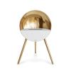  Rose Gold biopejs - Eye - hvid front - ben i rose gold fra Le Feu (Varenr: 803352)