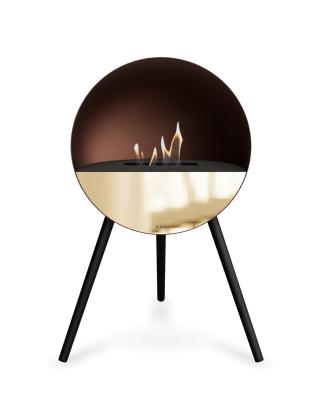  Mocca biopejs - Eye - sort og rose gold front - ben i sort fra Le Feu i Beton (Varenr: 802396)