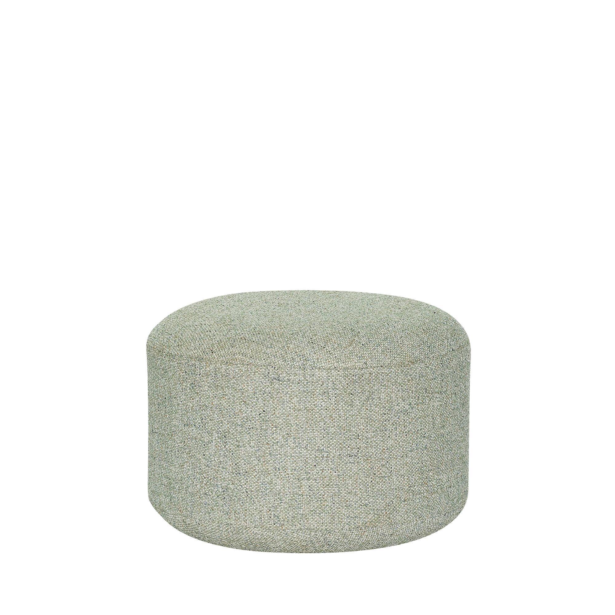  Marshmellow Puf Small Lysegrøn fra Hübsch Interiør i Polyester (100%) (Varenr: 022016)