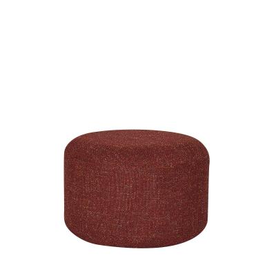  Marshmellow Puf Small Rød fra Hübsch Interiør i Polyester (100%) (Varenr: 022017)
