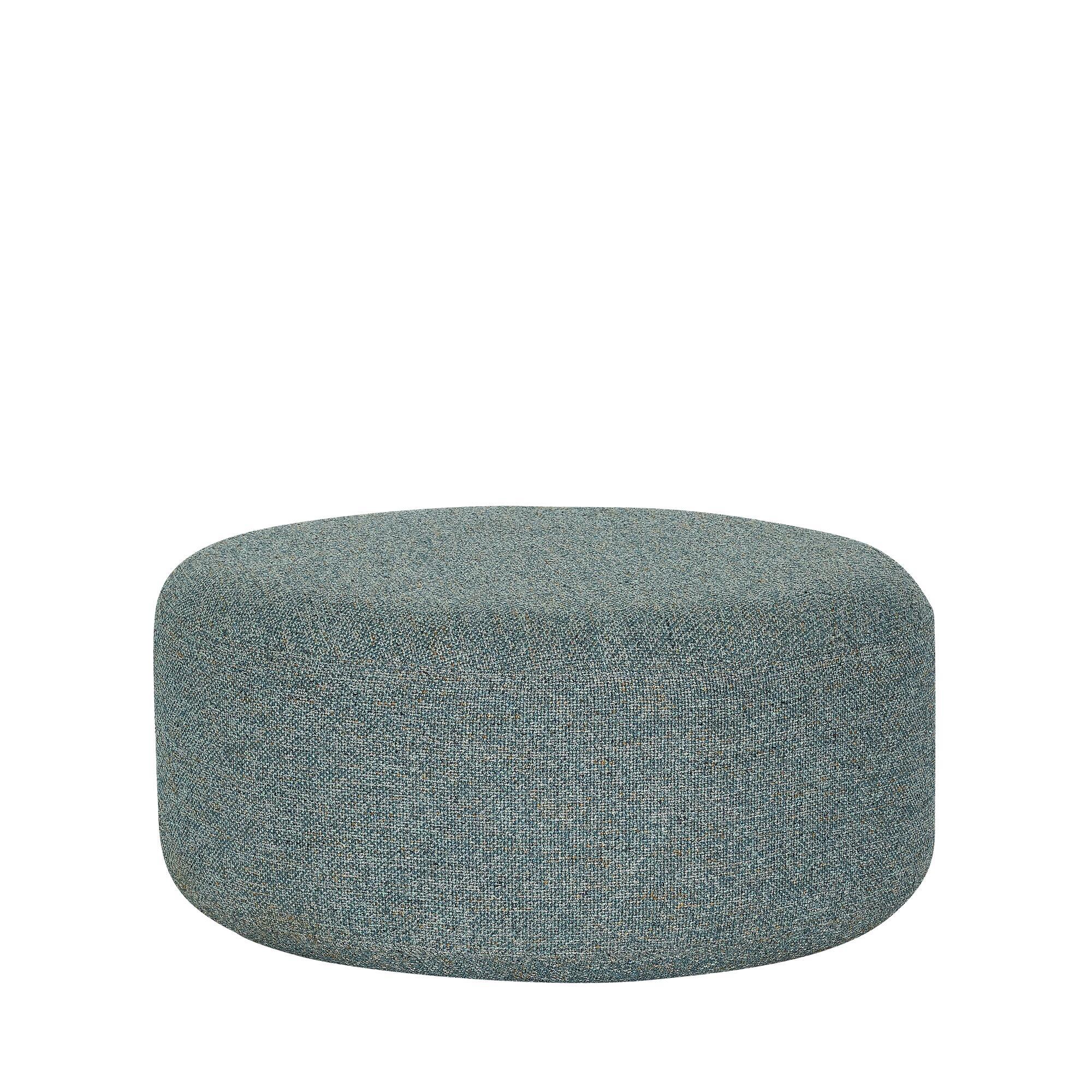  Marshmellow Puf Large Mørkegrå fra Hübsch Interiør i Polyester (100%) (Varenr: 022021)