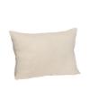  Rhythmic Pude Beige/Orange/Sort fra Hübsch Interiør i Bomuld (75%), Linned (10%), Polyester (15%) (Varenr: 522005)