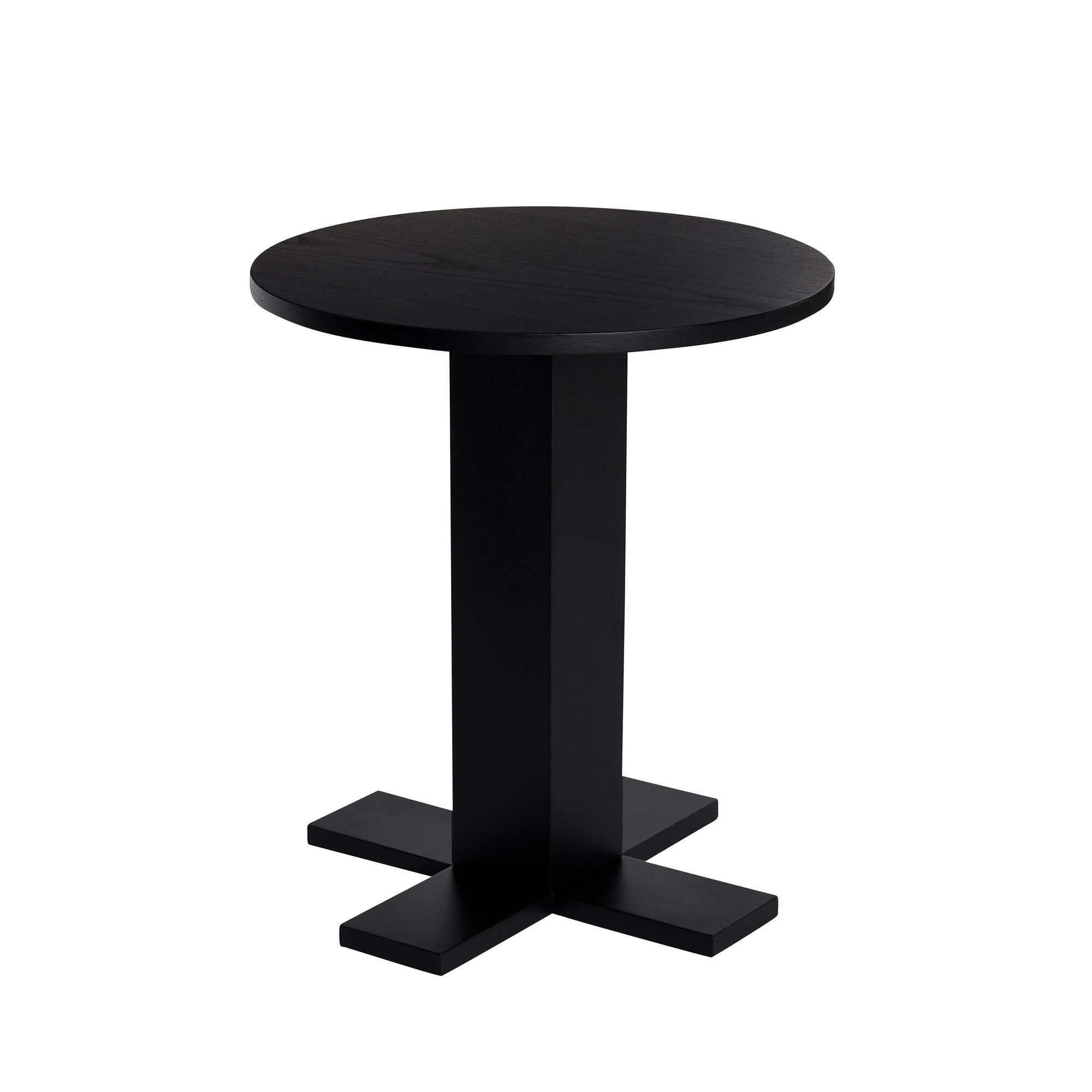  Koohi Sidebord Sort fra Hübsch Interiør i MDF, Egetræsfiner (Varenr: 882002)
