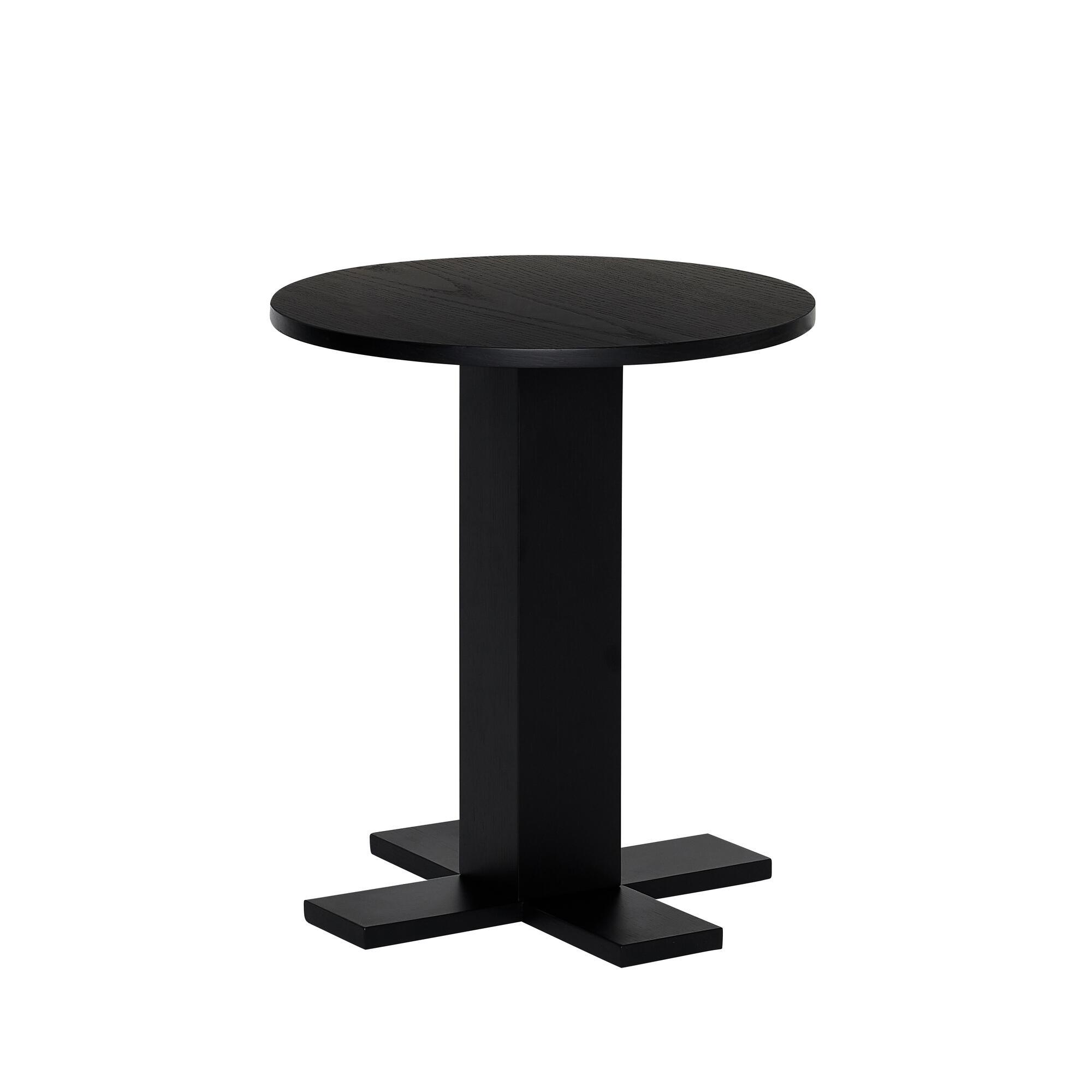  Koohi Sidebord Sort fra Hübsch Interiør i MDF, Egetræsfiner (Varenr: 882002)