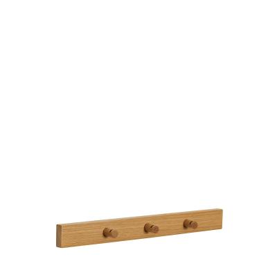  Cosplay Knagerække Natur fra Hübsch Interiør i MDF, Egetræsfiner, Egetræ (Varenr: 882005)