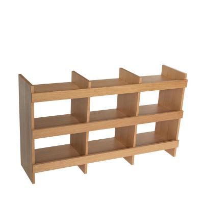 Momentum Reol Natur fra Hübsch Interiør i MDF, Egetræsfiner (Varenr: 882010)