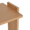  Futu Sidebord Natur fra Hübsch Interiør i MDF, Egetræsfiner (Varenr: 882011)