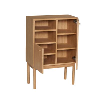  Nobby Konsolbord Natur fra Hübsch Interiør i MDF, Egetræsfiner, Egetræ (Varenr: 882021)