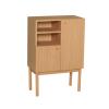  Nobby Konsolbord Natur fra Hübsch Interiør i MDF, Egetræsfiner, Egetræ (Varenr: 882021)
