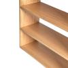  Utility Skrivebord Natur fra Hübsch Interiør i MDF, Egetræsfiner (Varenr: 882026)
