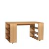  Utility Skrivebord Natur fra Hübsch Interiør i MDF, Egetræsfiner (Varenr: 882026)