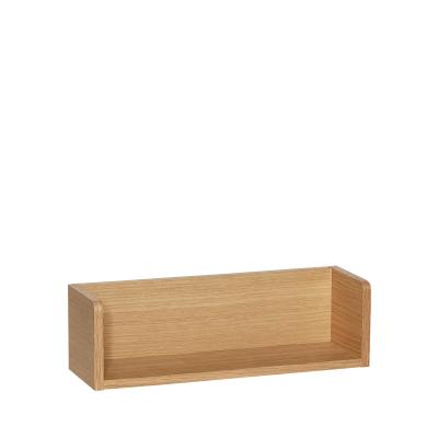  Savor Reol Natur fra Hübsch Interiør i MDF, Egetræsfiner (Varenr: 882031)