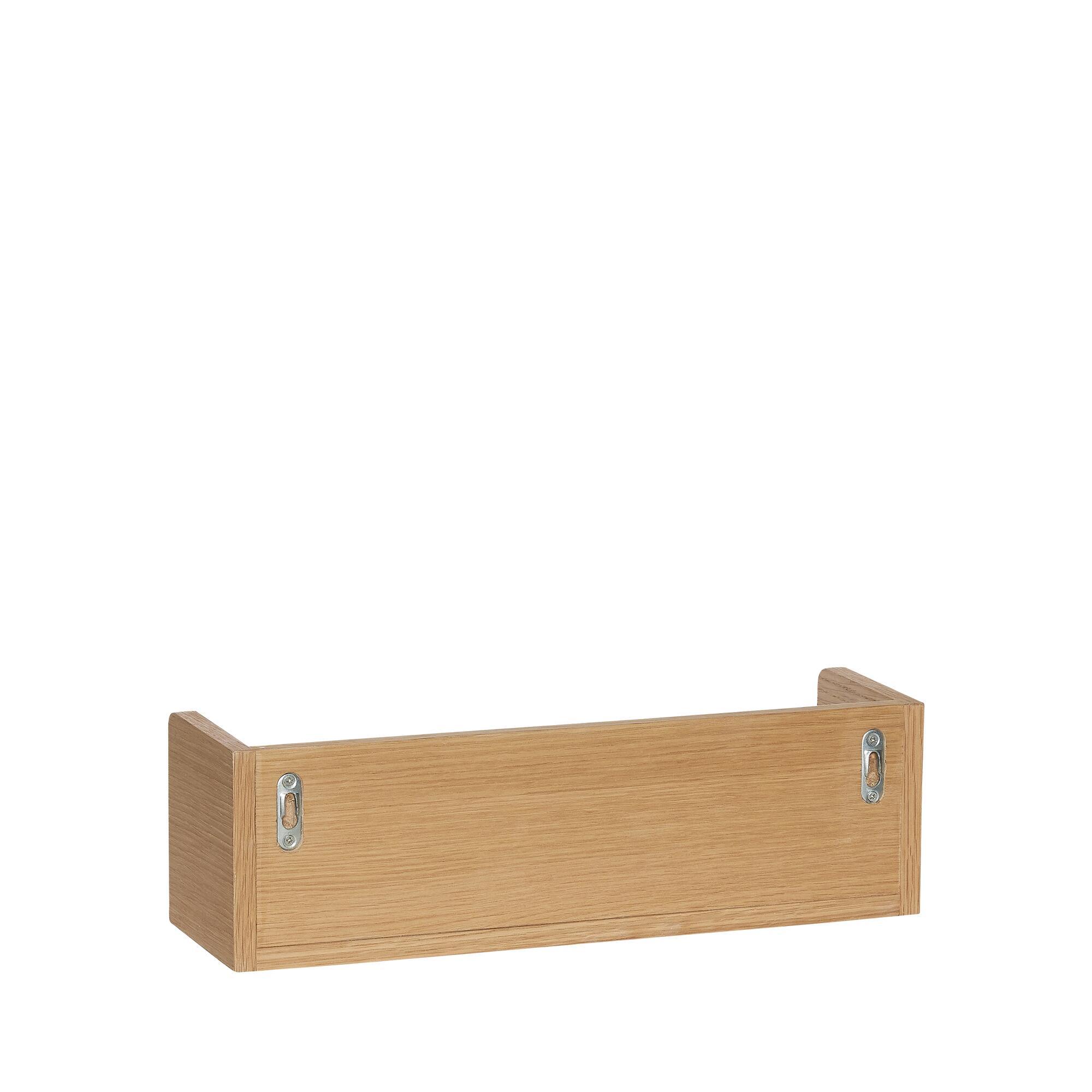  Savor Reol Natur fra Hübsch Interiør i MDF, Egetræsfiner (Varenr: 882031)