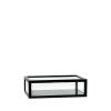  View Display Kasse Small Sort fra Hübsch Interiør i Askfiner, Ask, Glas, MDF (Varenr: 882034)