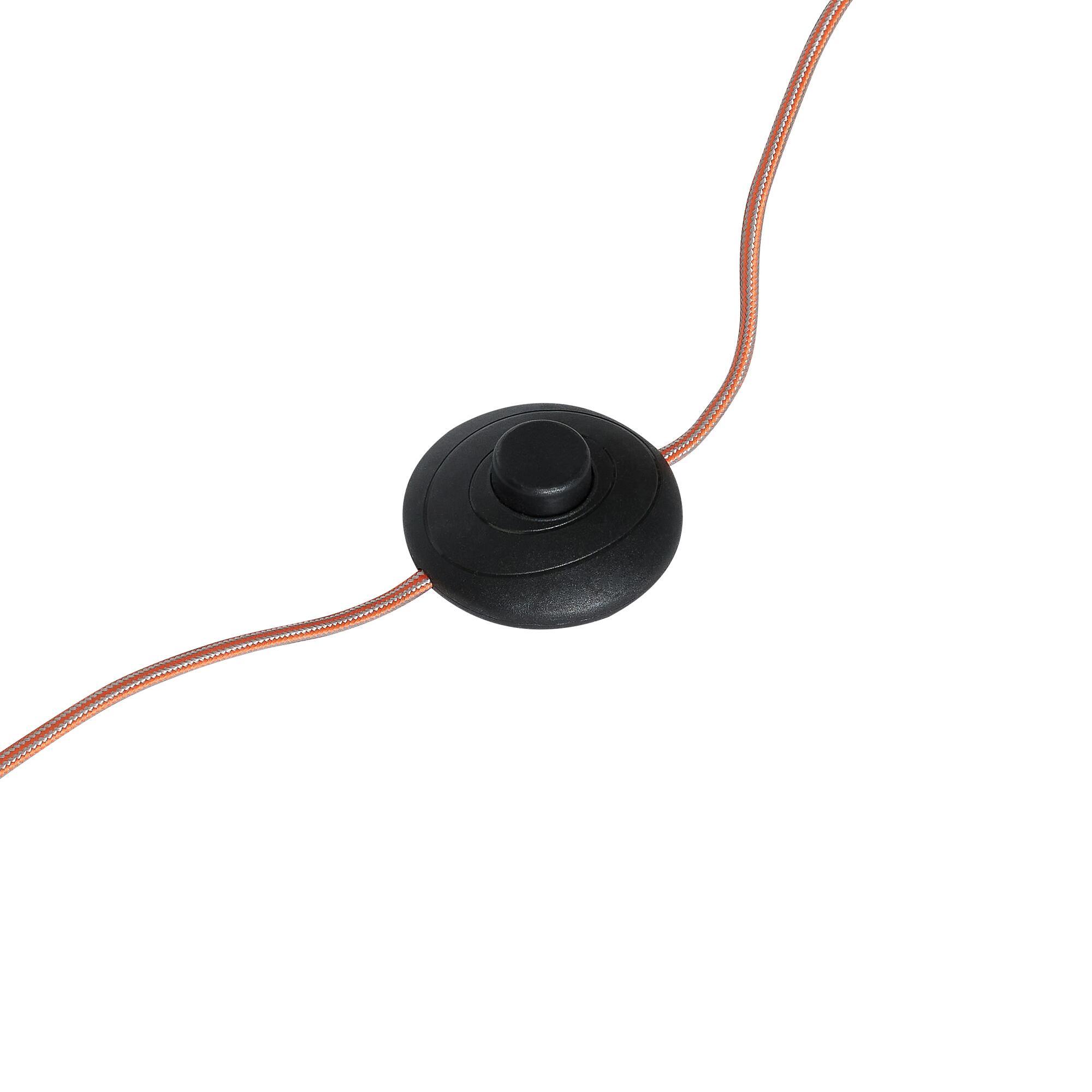  Ido Gulvlampe Brun fra Hübsch Interiør i Glas, Jern (Varenr: 962002)