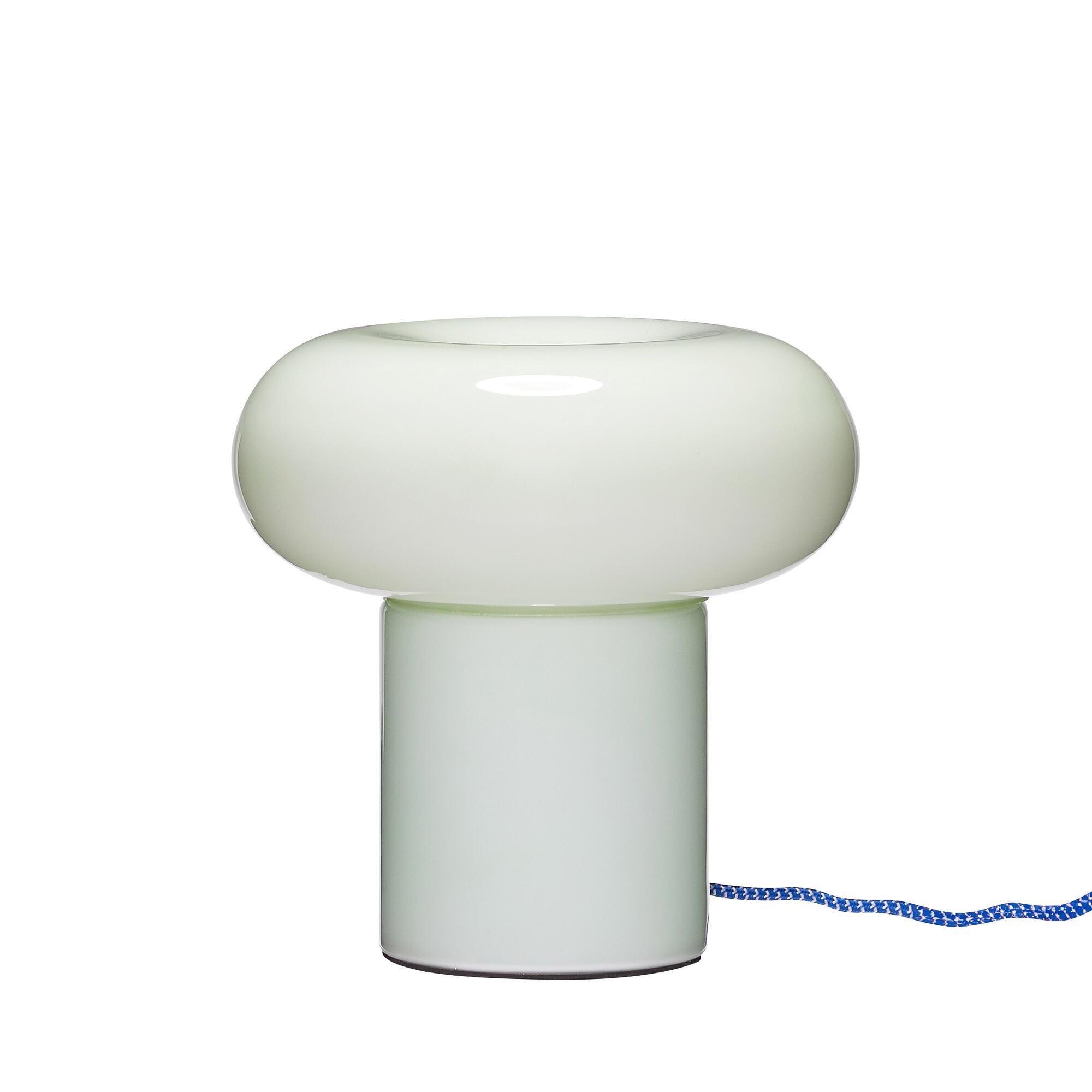  Hues Bordlampe Lysegrøn fra Hübsch Interiør i Glas (Varenr: 962014)
