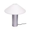  Orbit Bordlampe Metallic silver fra Hübsch Interiør i Glas, Jern (Varenr: 962021)