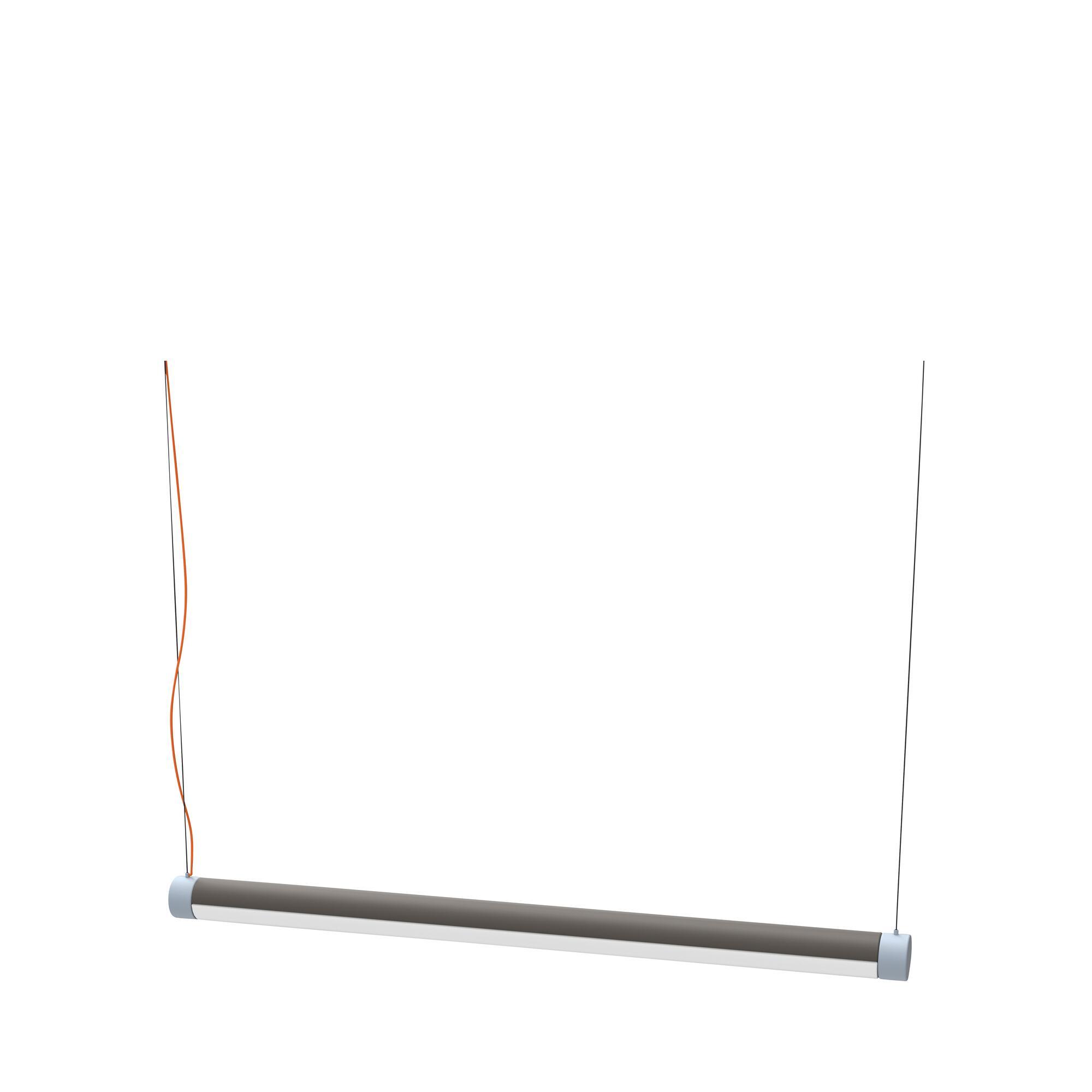  Interplay Pendel Brun/Blå/Orange fra Hübsch Interiør i Aluminium, Glas (Varenr: 962022)