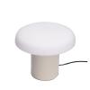  Ateliers Bordlampe Sand/Hvid fra Hübsch Interiør i Glas, Jern (Varenr: 962023)