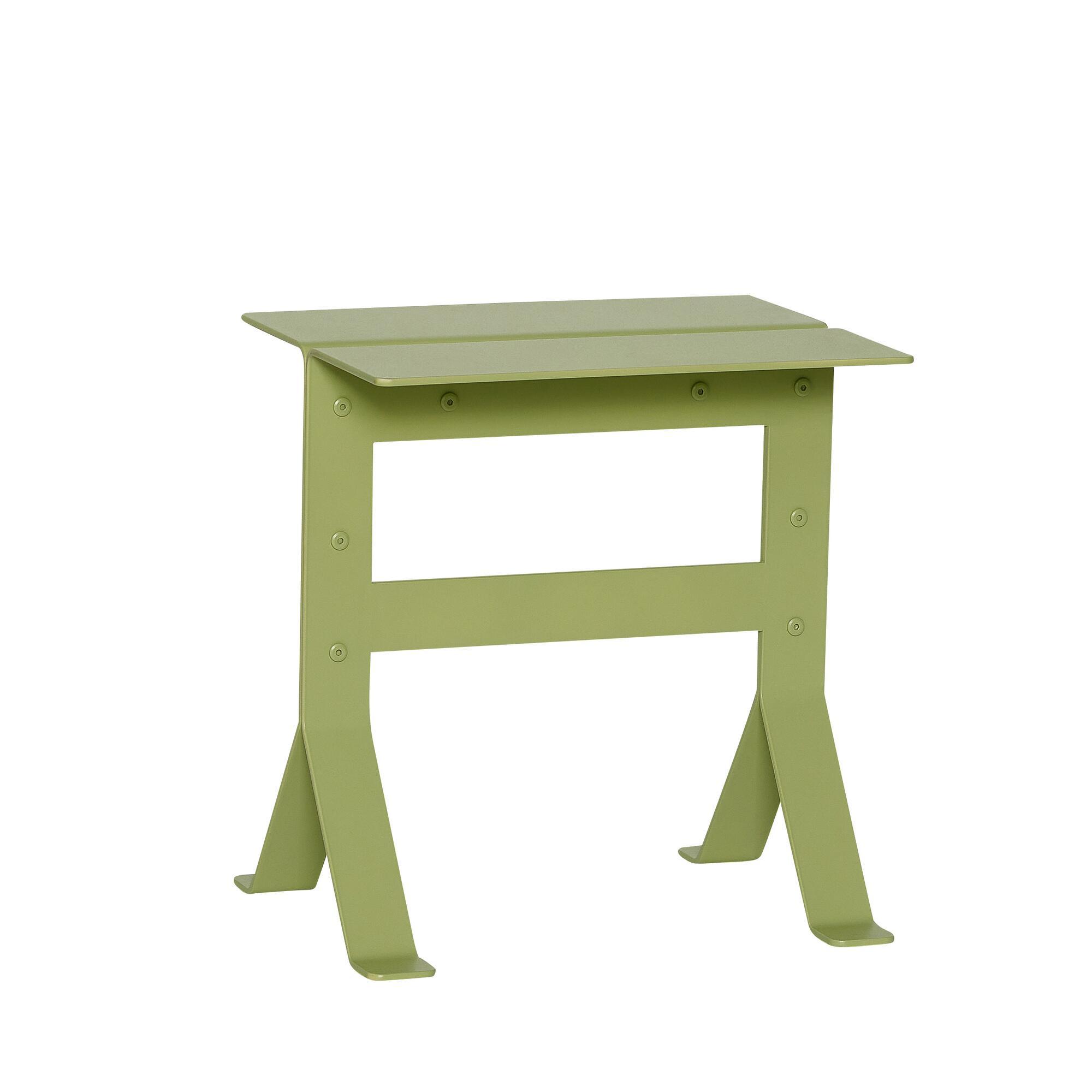  Fold Sidebord Lysegrøn fra Hübsch Interiør i Jern (Varenr: 992008)