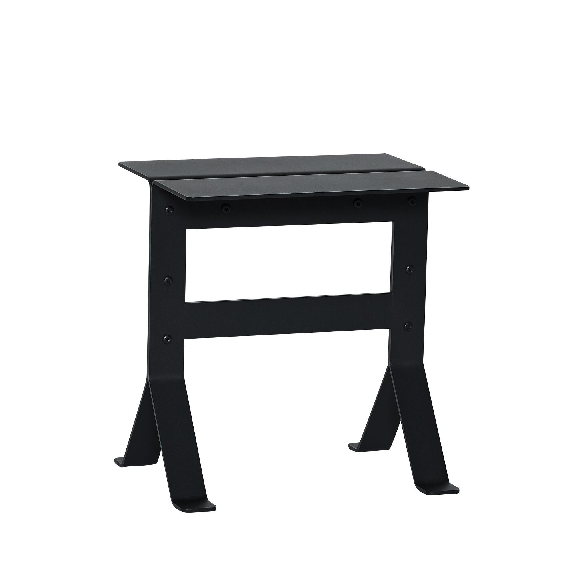  Fold Sidebord Sort fra Hübsch Interiør i Jern (Varenr: 992009)