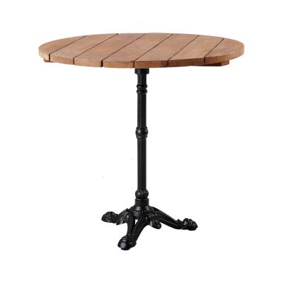  Cafebord med teaktræsplade fra Sika-Design i Teaktræ (Varenr: 657235)