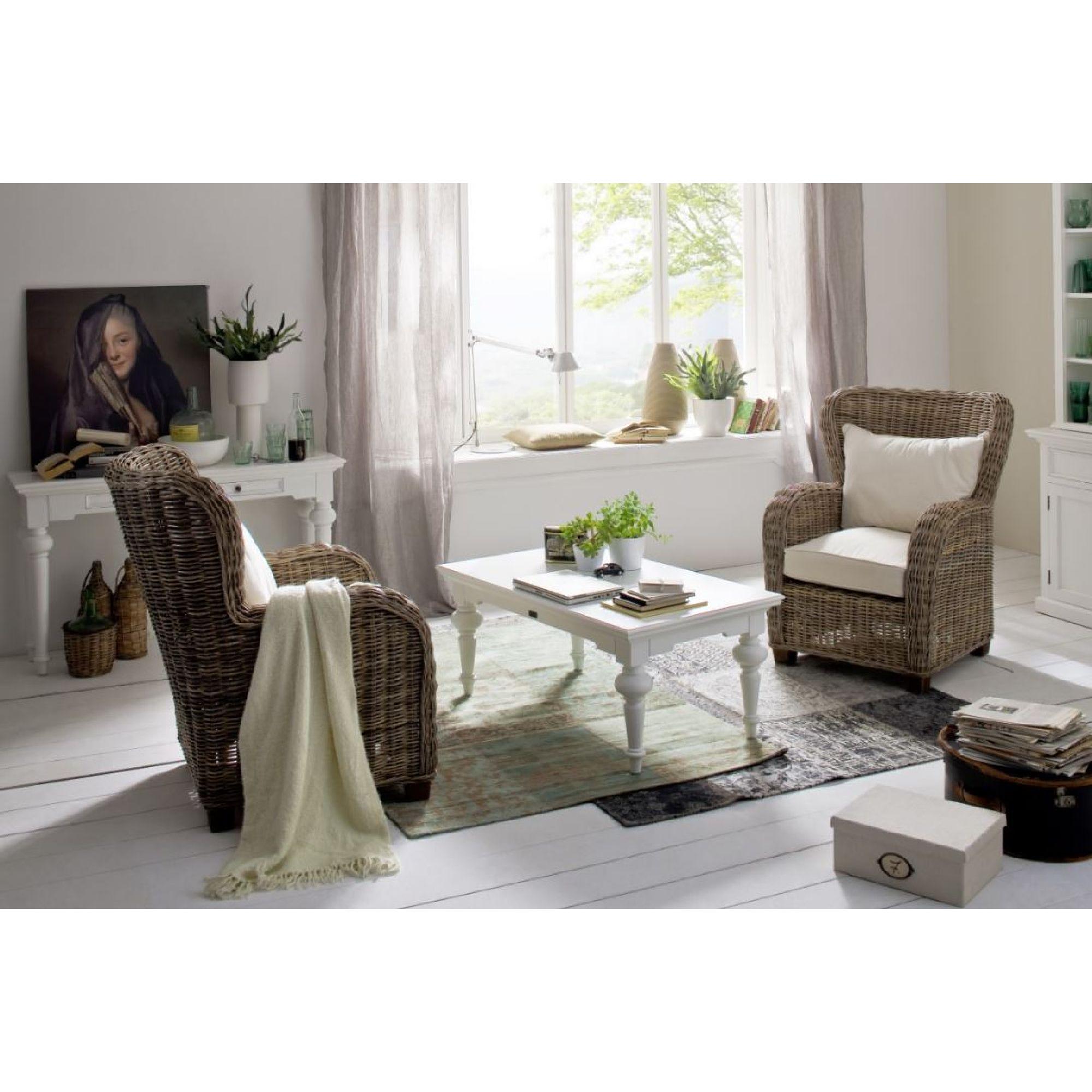Hvidt sofabord romantisk stil fra | Nova Solo