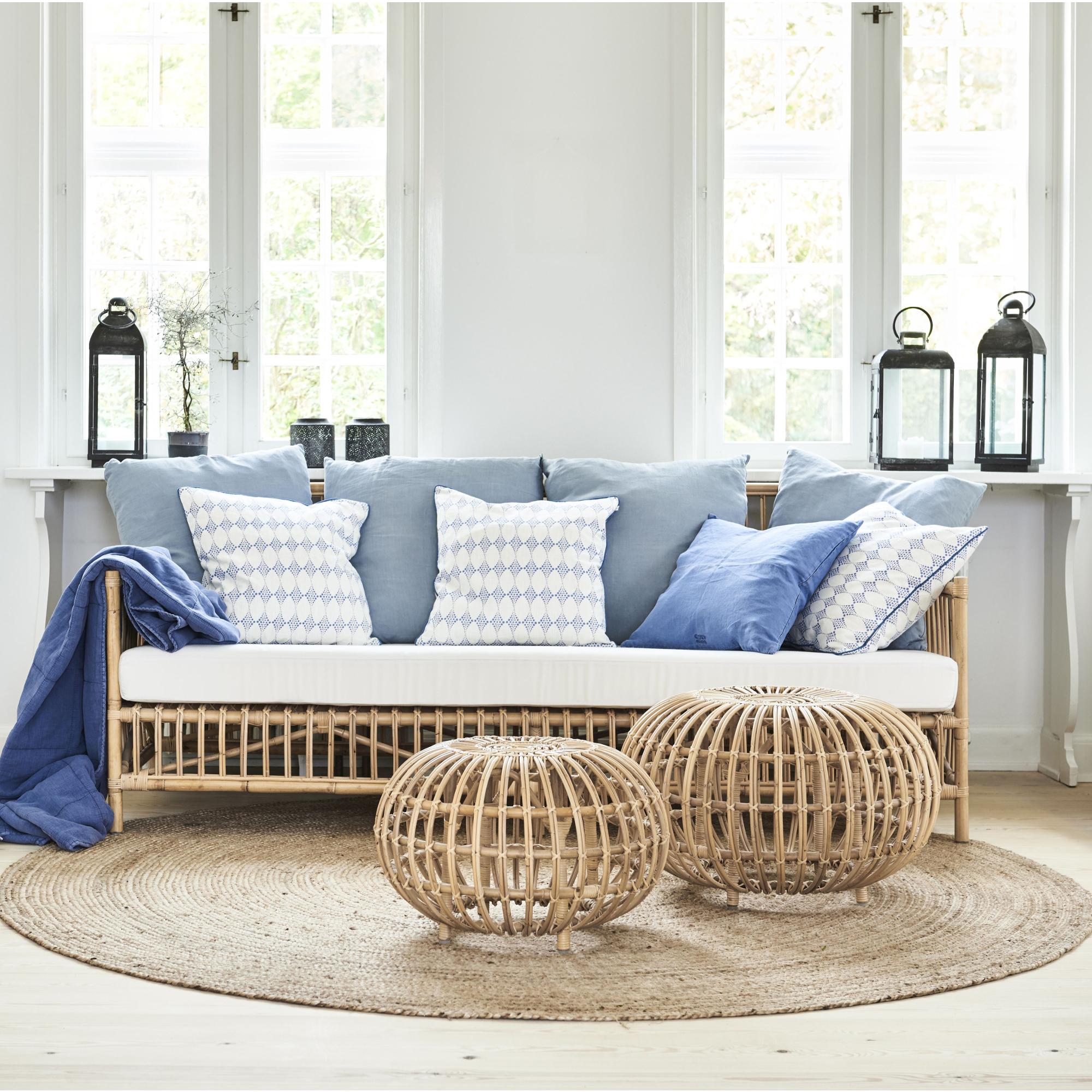 Sofaborde i rattan fra Sika-Design