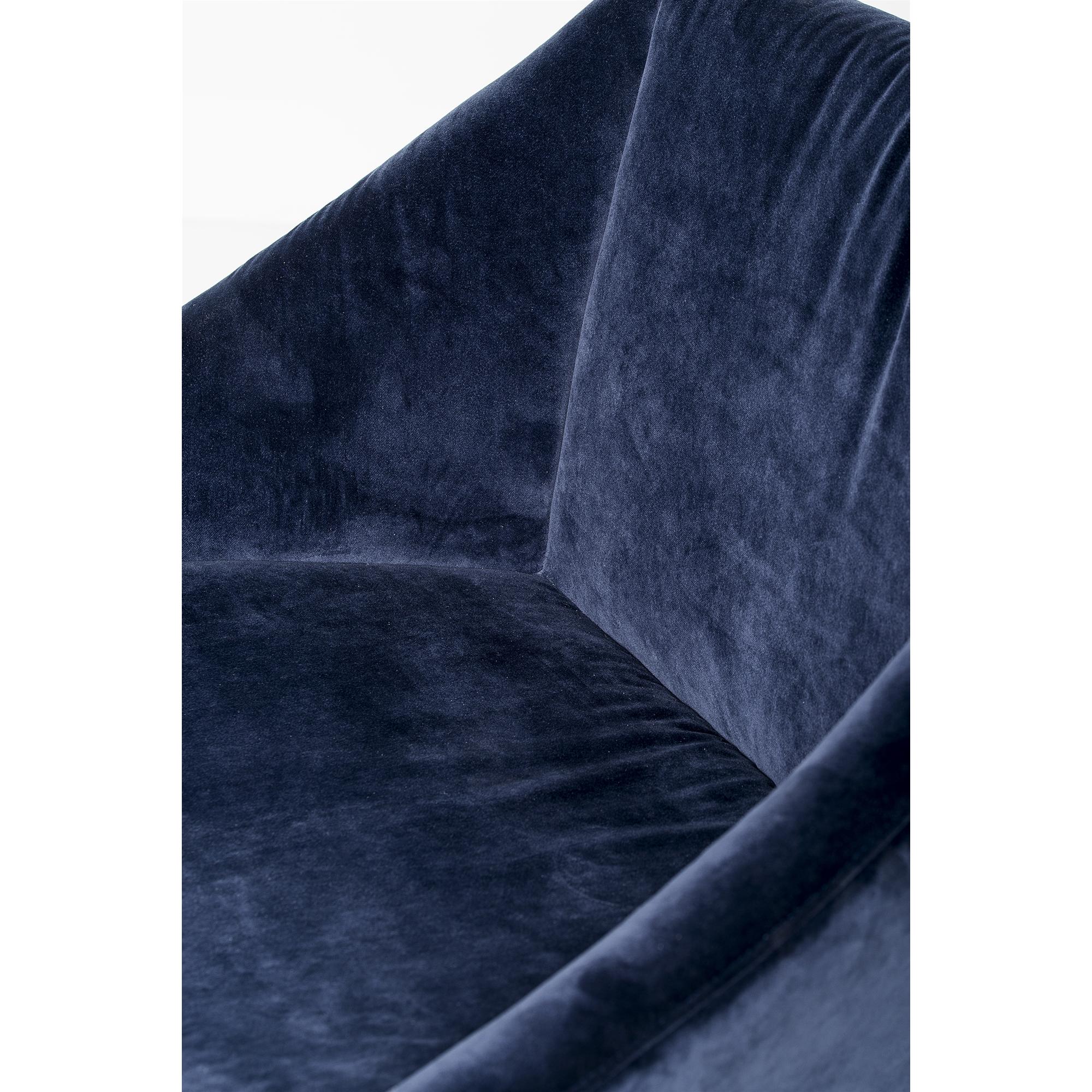  Elegant Drejestol, Blå fra Bloomingville i Polyester (Varenr: 50185632)
