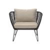  Lounge Stol - Sort fra Bloomingville i Metal (Varenr: 50255215)