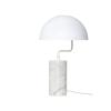 Hvid Bordlampe i marmor fra Hübsch Interior. 990719