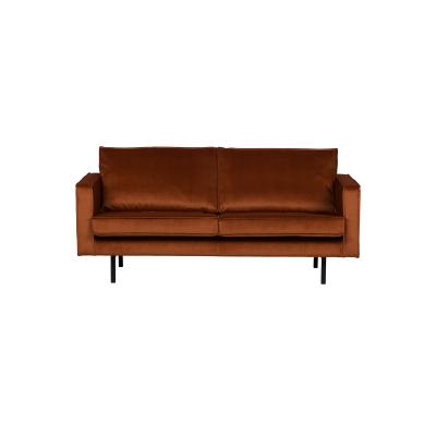 Rodeo Velour Sofa i rust Velour fra BePureHome. 800542-126