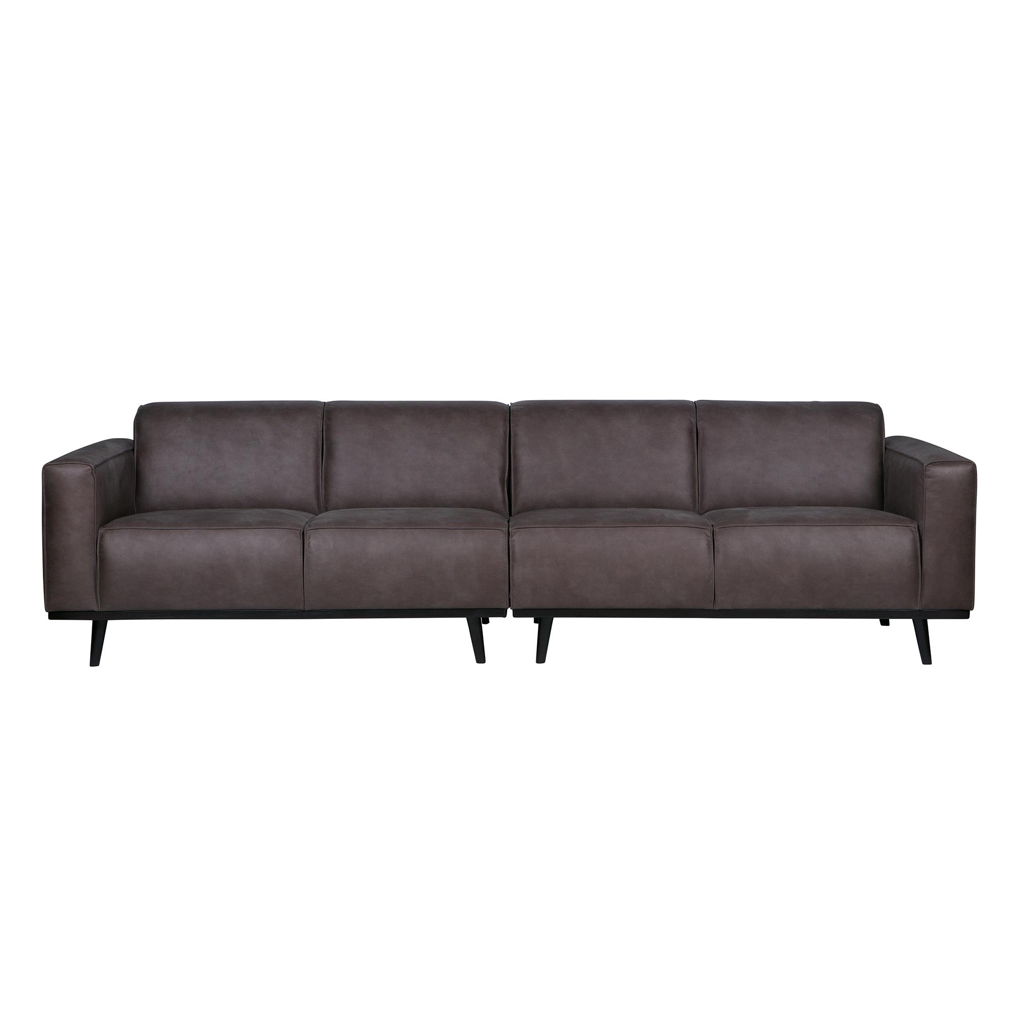 Statement Sofa i grå øko læder fra BePureHome. 378657-02